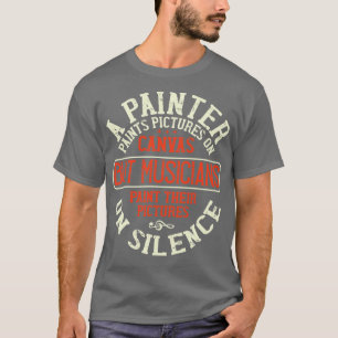 Piano Musicians Verven Afbeeldingen T-shirt
