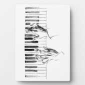 Piano-muziek Fotoplaat (voorkant)