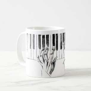 Piano-muziek Koffiemok
