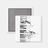 Piano-muziek Magneet (Voorkant / Achterkant)