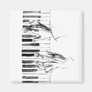 Piano-muziek Magneet