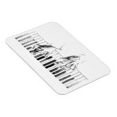 Piano-muziek Magneet (Rechterzijde)
