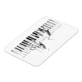 Piano-muziek Magneet (Linkerzijde)
