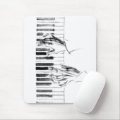 Piano-muziek Muismat (Met muis)