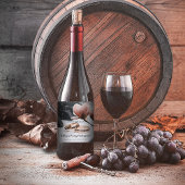 Piano Muziek Trouwringen Bruidsmeisje Wijnlabel Wijn Etiket