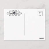 Piano, muziek zit in het Briefkaart (Achterkant)