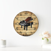 Piano ~  muziekachtergrond voor vel ~ Uniek Grote Klok (Huis)