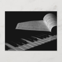 Piano muziekblad kunst