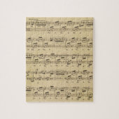 Piano Muziekblad  Leraar Cadeau Legpuzzel (Verticaal)