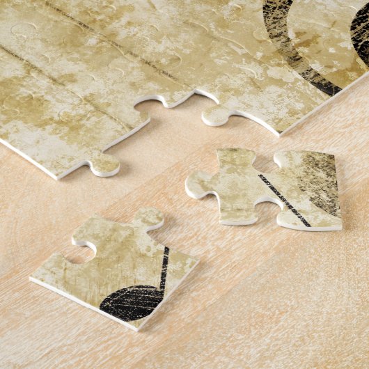 Piano-Muzieknoten Legpuzzel (Zijkant)