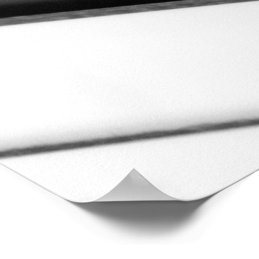 Piano-muzieksymbool Poster (Hoek)