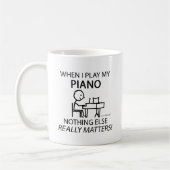 Piano Niets anders Matters Koffiemok (Links)