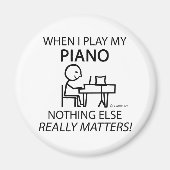 Piano Niets anders Matters Magneet (Voorkant)