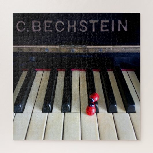 Piano - Nostalgia Jigzaag Puzzle Legpuzzel (Verticaal)