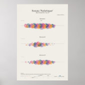Piano Notes: Sonata Pathetique Poster (Voorkant)
