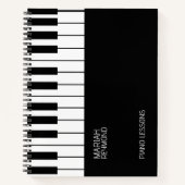 Piano Notitieboek (Voorkant)