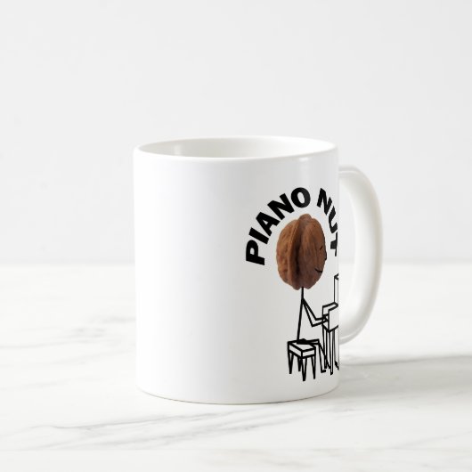 Piano Nut Koffiemok (Voorkant rechts)