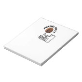 Piano Nut Notitieblok (Linkerzijde)
