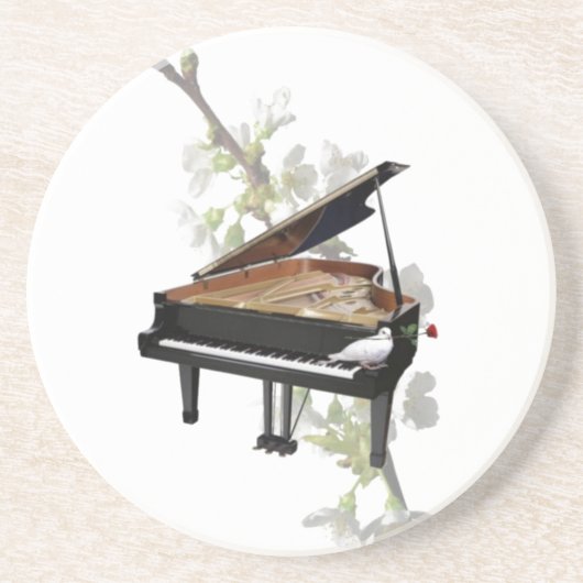 Piano-Onderzetter Zandsteen Onderzetter (Voorkant)