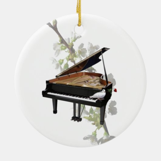 Piano Ornament (Achterkant)
