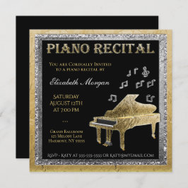 Piano Overweging Gold en Silver Kaart