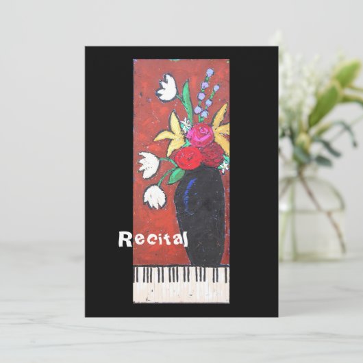 Piano Overweging II Kaart (Staand voorkant)