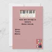 Piano Overweging II Kaart (Achterkant)