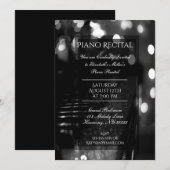 Piano Overweging met Bokeh Lichten Kaart (Voorkant / Achterkant)