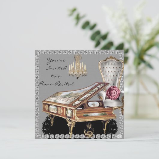 Piano Overweging  stijl Kaart (Staand voorkant)