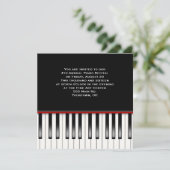 Piano Overweging-toetsenbord Kaart (Staand voorkant)