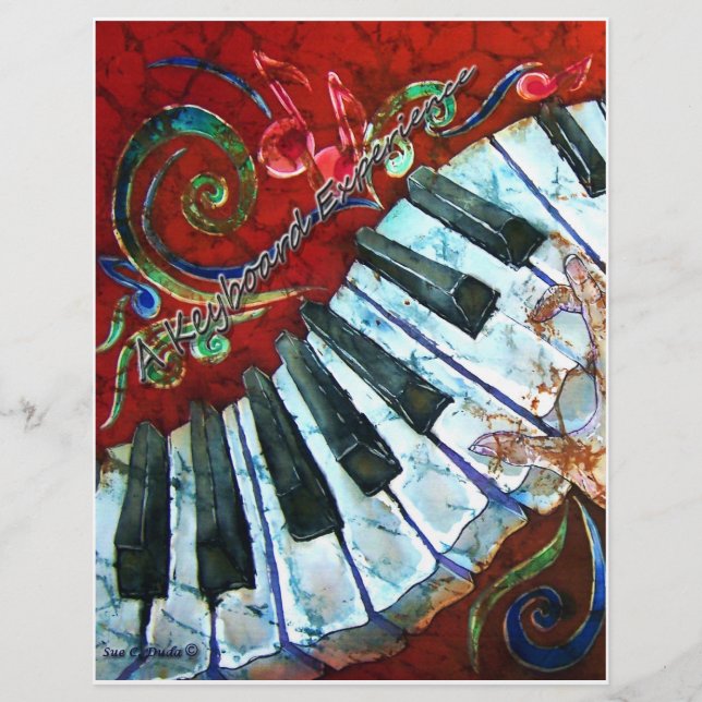 PIANO PAPIER - Een toetsenbordervaring (Voorkant)