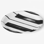 Piano Papieren Bordje (Gekanteld)