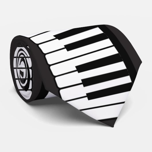 Piano party stropdas door storeman (Opgerold)