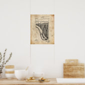 Piano Patent Poster (Keuken)
