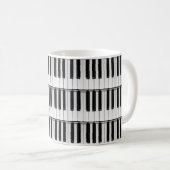 Piano pattern koffiemok (Voorkant rechts)