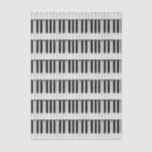 Piano pattern tissuepapier (Voorkant)
