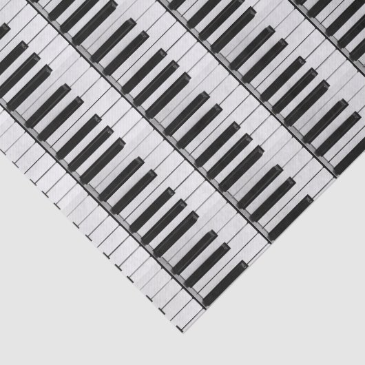 Piano pattern tissuepapier (Detail)