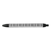Piano pattern zwarte inkt pen (Voorkant)