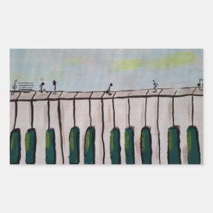 Piano People Sticker