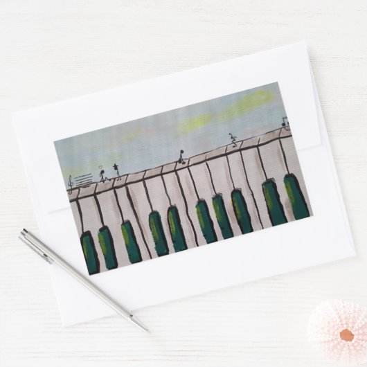 Piano People Sticker (Envelop)