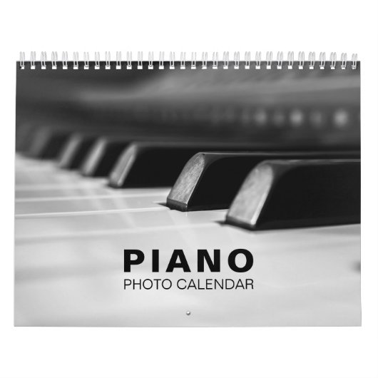 Piano Photo Wall Agenda Kalender (Hoes)