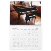 Piano Photo Wall Agenda Kalender (Jan 2026)