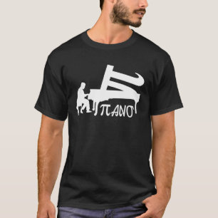 Piano Pi 3 14-daags Symbool Wiskunde & Wetenschap  T-shirt
