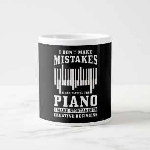 Piano Pianist Gift Grote Koffiekop