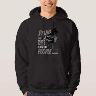 Piano Pianist Music Keyboard Musician Quote Gag Ou Hoodie