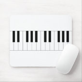 piano-, pianoletoenen muismat (Met muis)