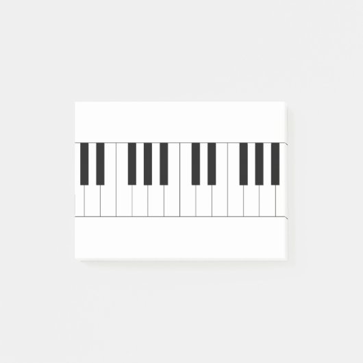 piano-, pianoletoenen post-it® notes (Voorkant)