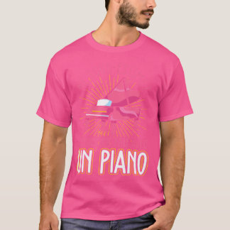 Piano Player Gift For Girls Classic Music Piano T-shirt