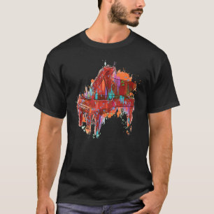 Piano Player Music Pianist Orchestra Piano T-shirt