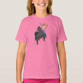 Piano Player Stick Figuur Shirt (Voorkant)